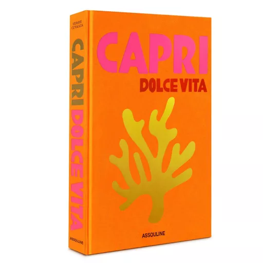 Assouline Capri Dolce Vita keménykötésű könyv