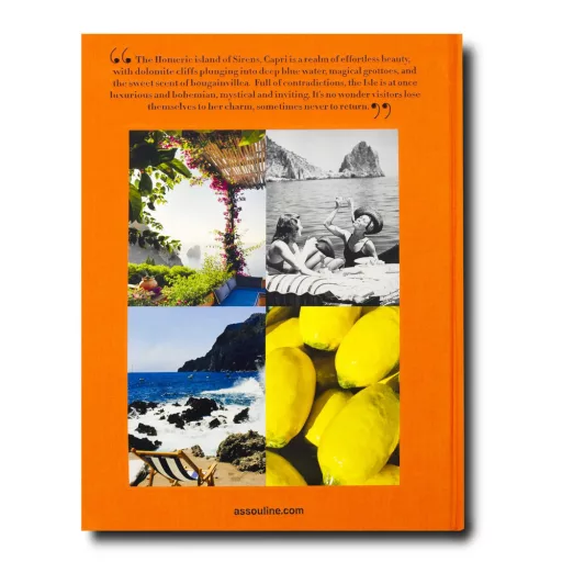 Assouline Capri Dolce Vita keménykötésű könyv