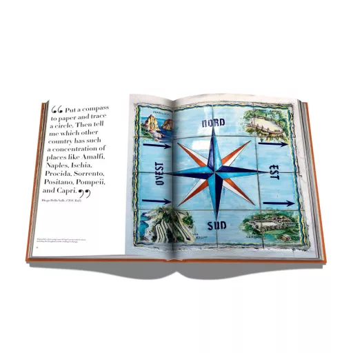 Assouline Capri Dolce Vita keménykötésű könyv