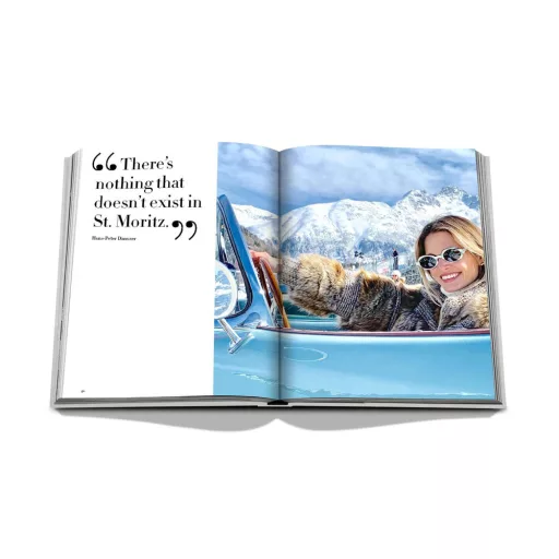 Assouline St. Moritz Chic keménykötésű könyv