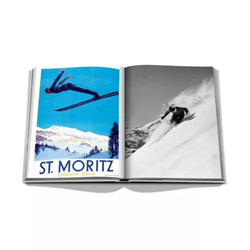 Assouline St. Moritz Chic keménykötésű könyv