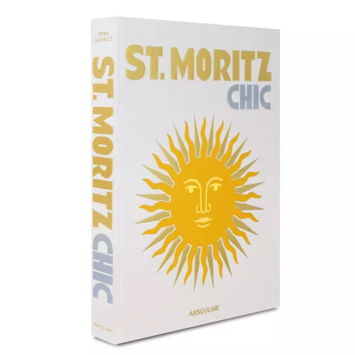 Assouline St. Moritz Chic keménykötésű könyv