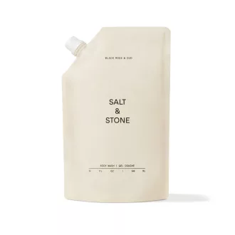 Salt & Stone Fekete rózsa & oud tusfürdő utántöltő