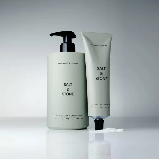 Salt & Stone Bergamot & hinoki testápoló krém 450 ml