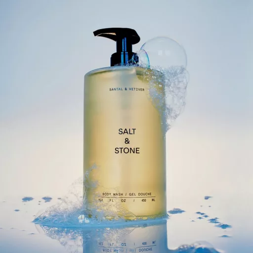 Salt & Stone Szantál & vetiver tusfürdő szett