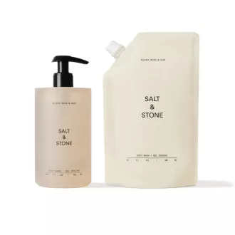 Salt & Stone Fekete rózsa & oud tusfürdő szett