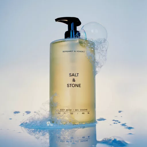 Salt & Stone Bergamott & hinoki tusfürdő szett