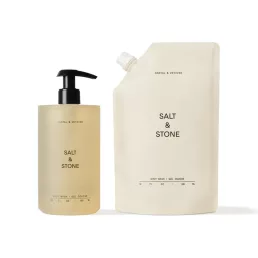 Salt & Stone Szantál & vetiver tusfürdő szett