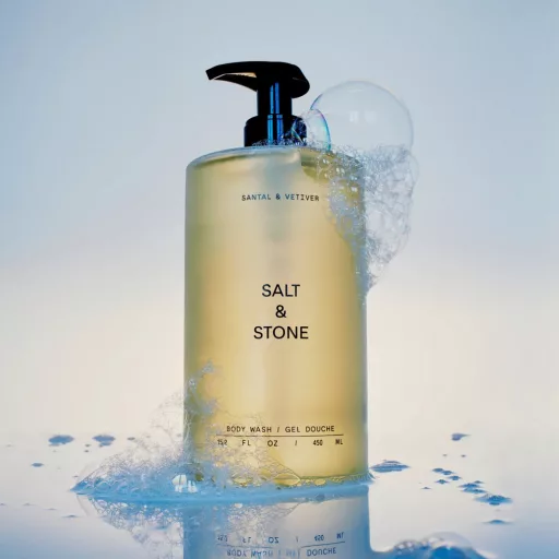 Salt & Stone Szantál & vetiver tusfürdő szett