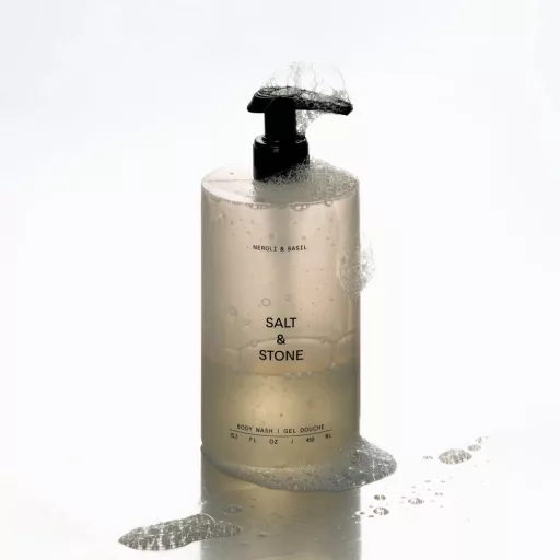 Salt & Stone Neroli & bazsalikom tusfürdő szett