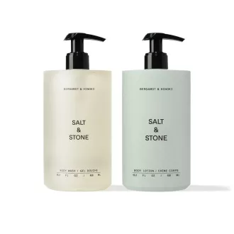 Salt & Stone Bergamot & hinoki deluxe testápoló duo