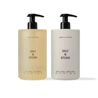 Salt & Stone Szantál & vetiver deluxe testápoló duo