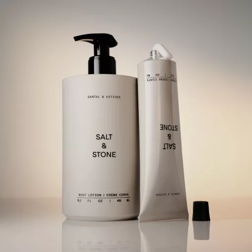 Salt & Stone Szantál & vetiver deluxe testápoló duo