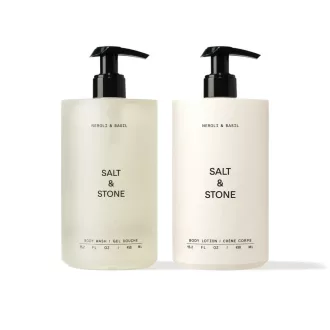 Salt & Stone Neroli & bazsalikom deluxe testápoló duo