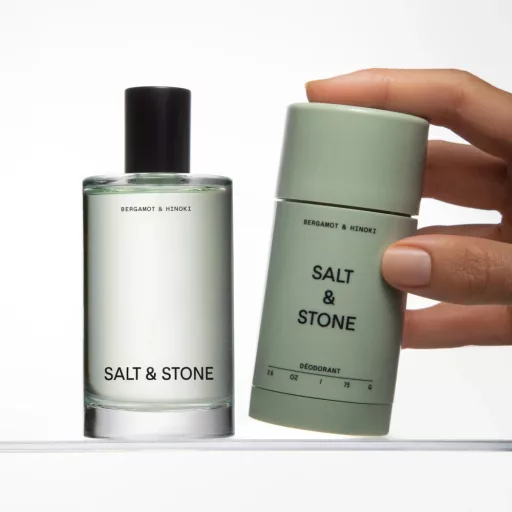 Salt & Stone Bergamott & hinoki rituális testápoló szett
