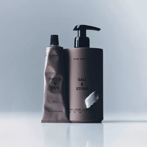 Salt & Stone Fekete rózsa & oud rituális testápoló szett