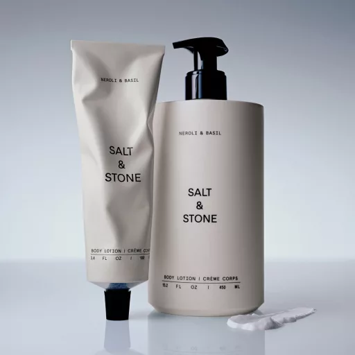 Salt & Stone Neroli & bazsalikom deluxe testápoló duo
