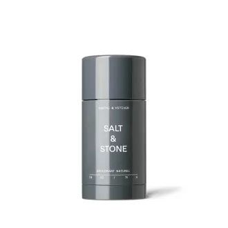   Salt & Stone Szantál & vetiver gél dezodor érzékeny bőrre