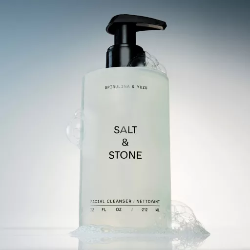Salt & Stone Spirulina & Yuzu arctisztító gél 